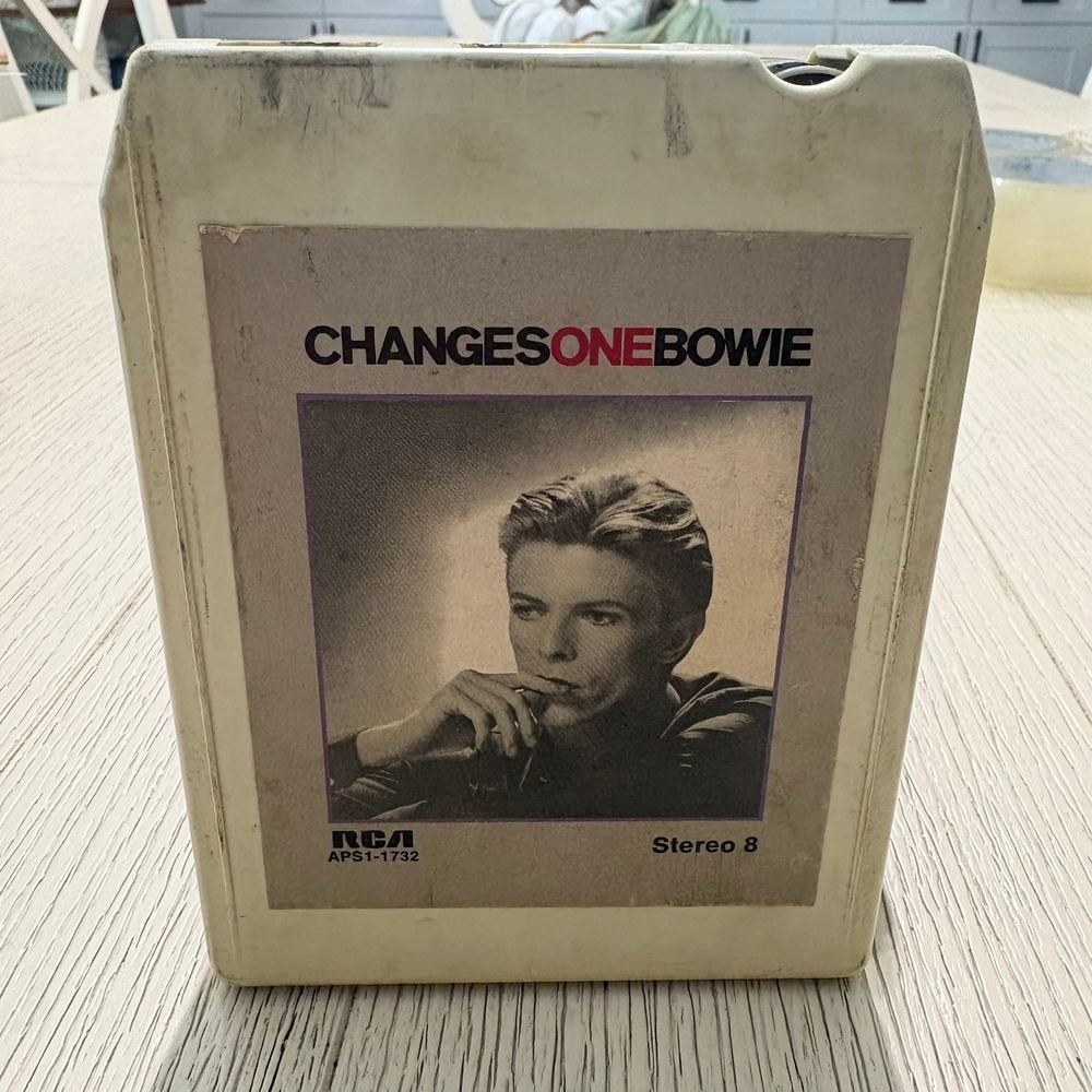 David Bowie Changesonebowie 8-Track Tape RCA APS1-1732 Vintage 1976 Stereo 8